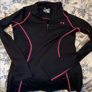Under armour cold gear workout zip up